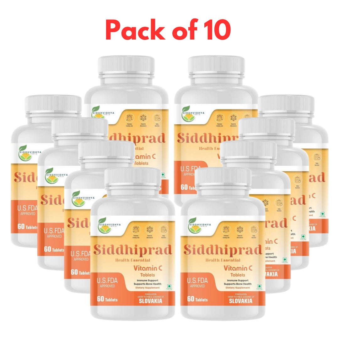 Siddhiprad Vitamin C Tablets for skin | Vitamin C Tablets