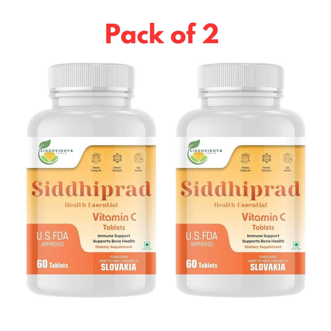 Siddhiprad Vitamin C Tablets for skin | Vitamin C Tablets