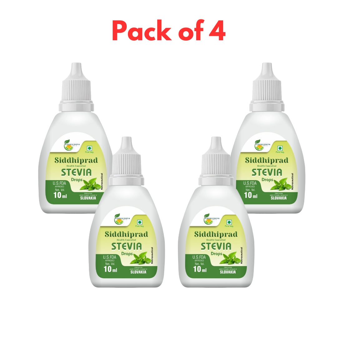 Siddhiprad Stevia Powder Sugar Free 100% Natural Sweetener 10ml