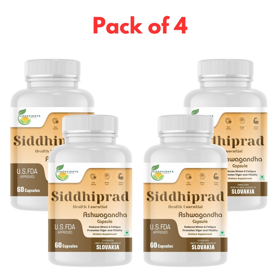 Siddhiprad Ashwagandha for Performance, High Strength, Boost Muscle Mass & Enhance Immunity