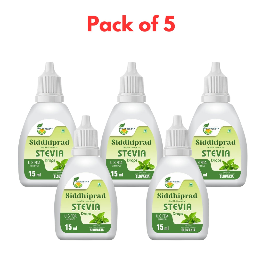 Siddhiprad Stevia Powder Sugar Free 100% Natural Sweetener 15ml