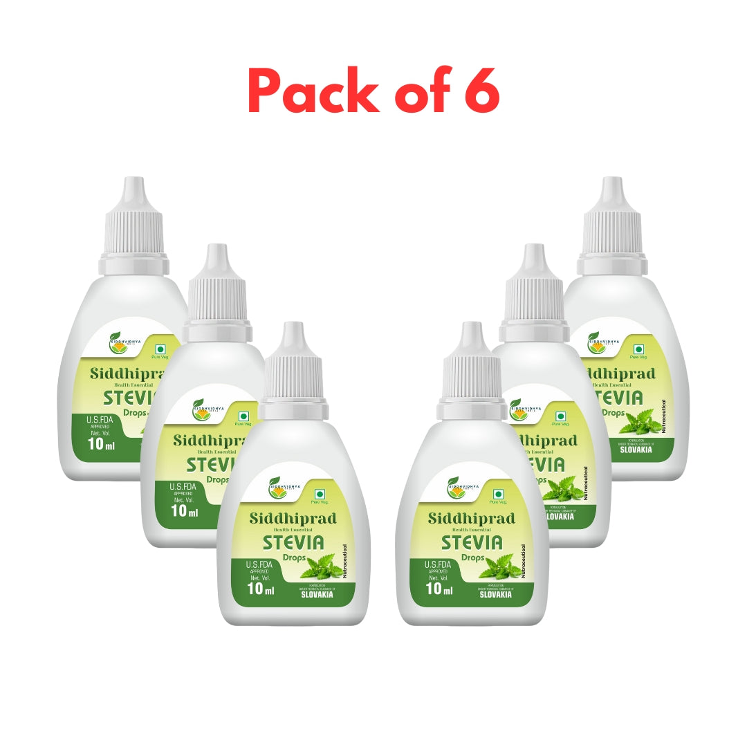 Siddhiprad Stevia Powder Sugar Free 100% Natural Sweetener 10ml