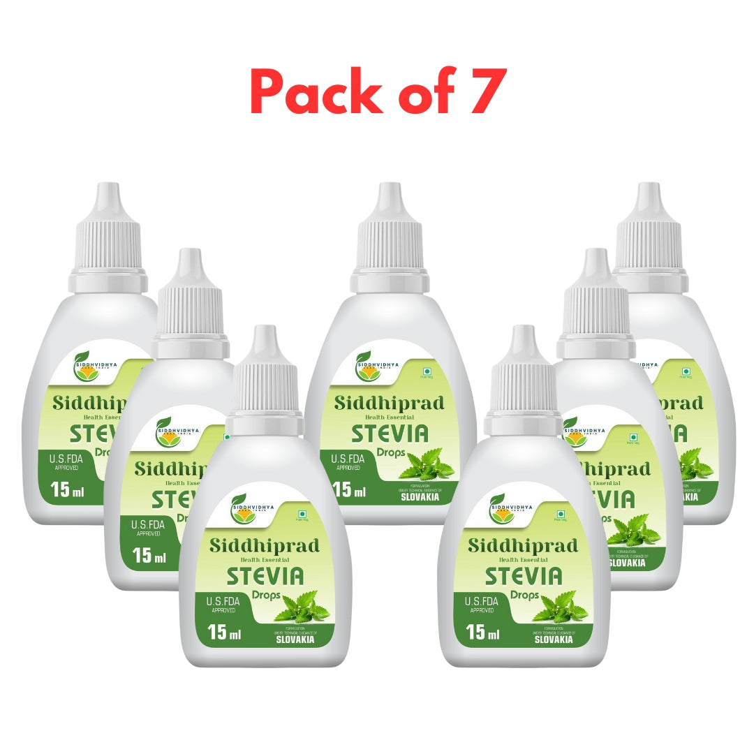 Siddhiprad Stevia Powder Sugar Free 100% Natural Sweetener 15ml