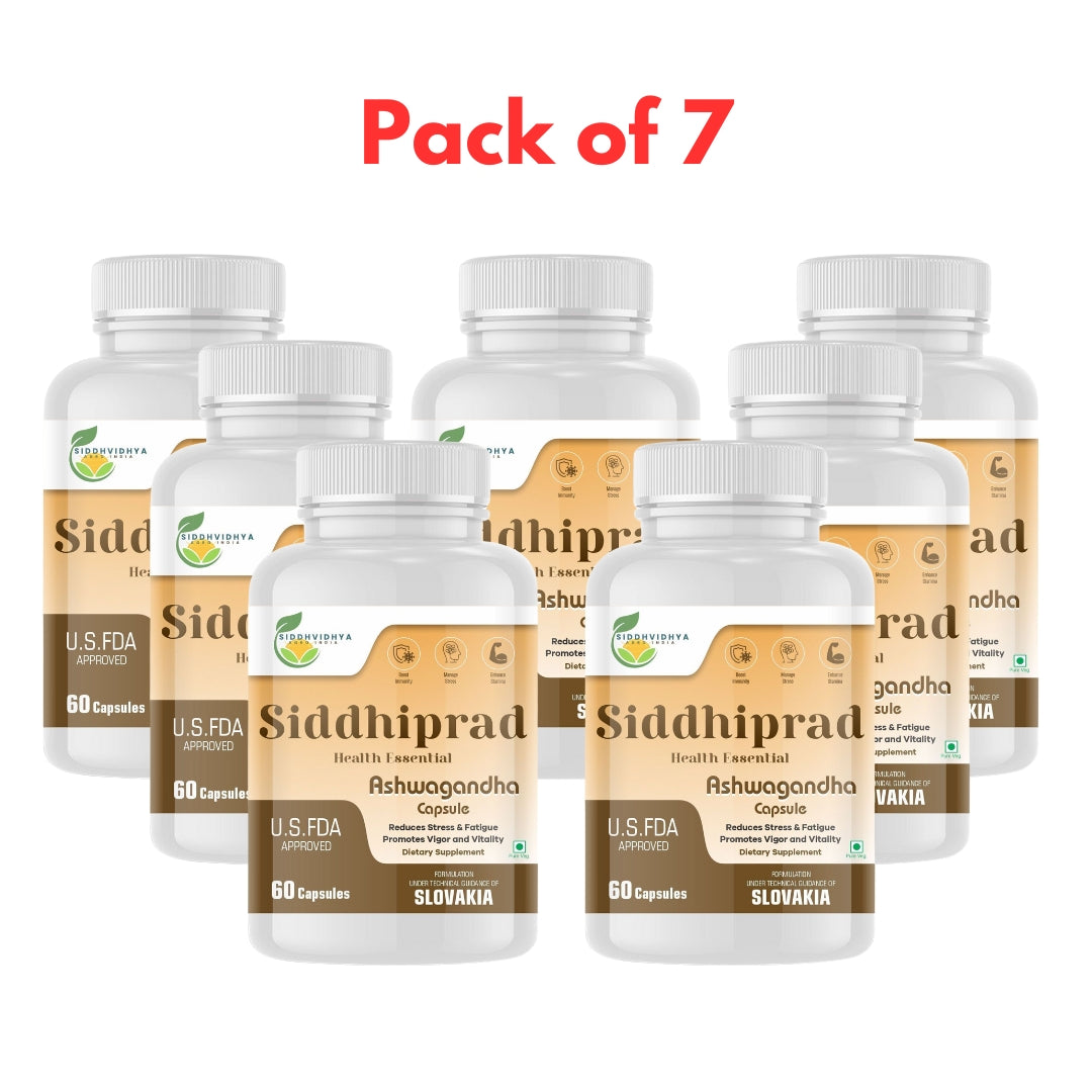 Siddhiprad Ashwagandha for Performance, High Strength, Boost Muscle Mass & Enhance Immunity