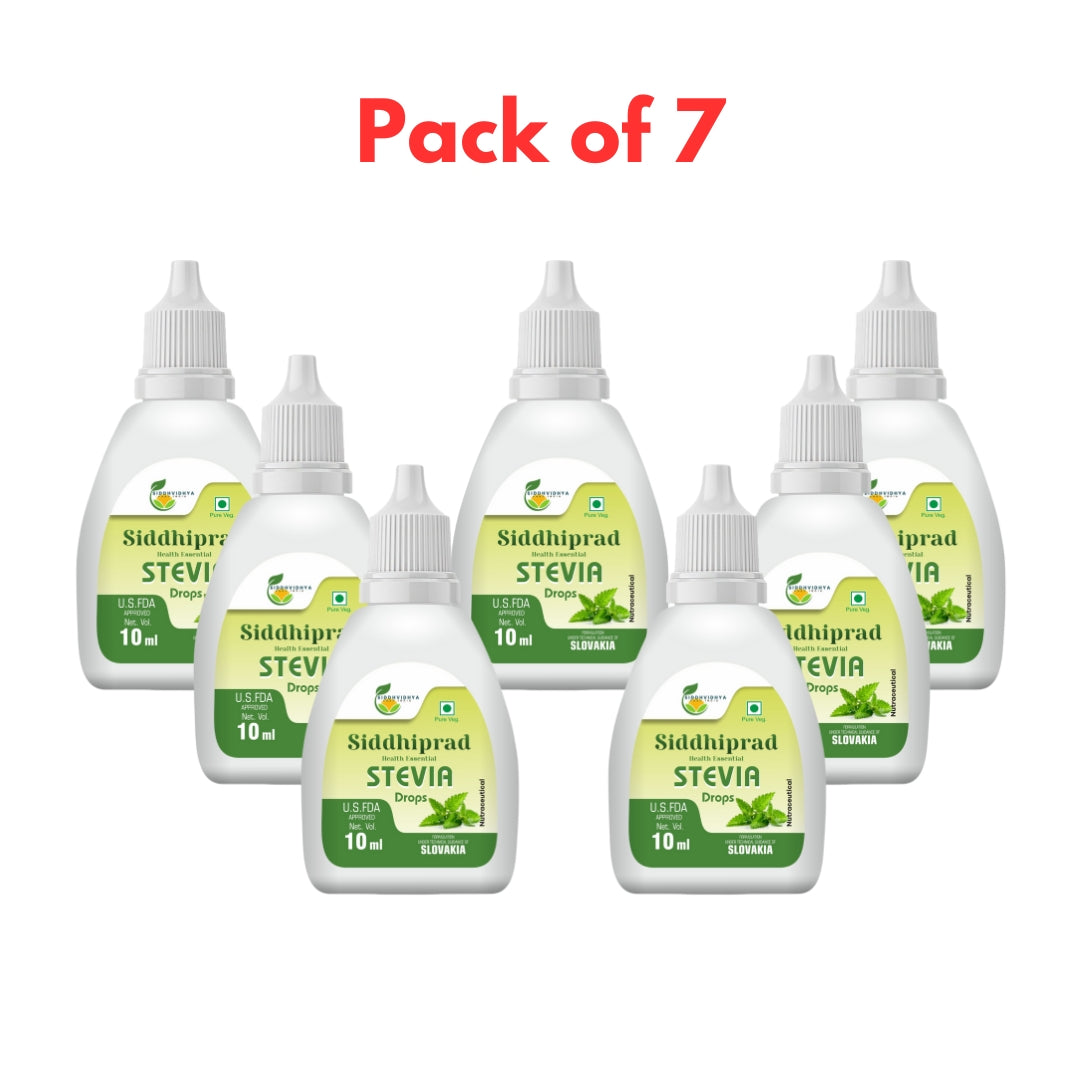 Siddhiprad Stevia Powder Sugar Free 100% Natural Sweetener 10ml