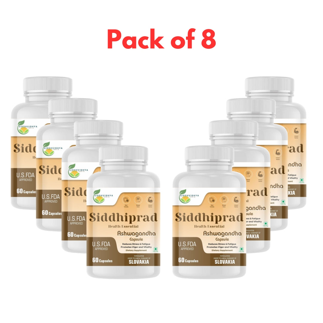 Siddhiprad Ashwagandha for Performance, High Strength, Boost Muscle Mass & Enhance Immunity