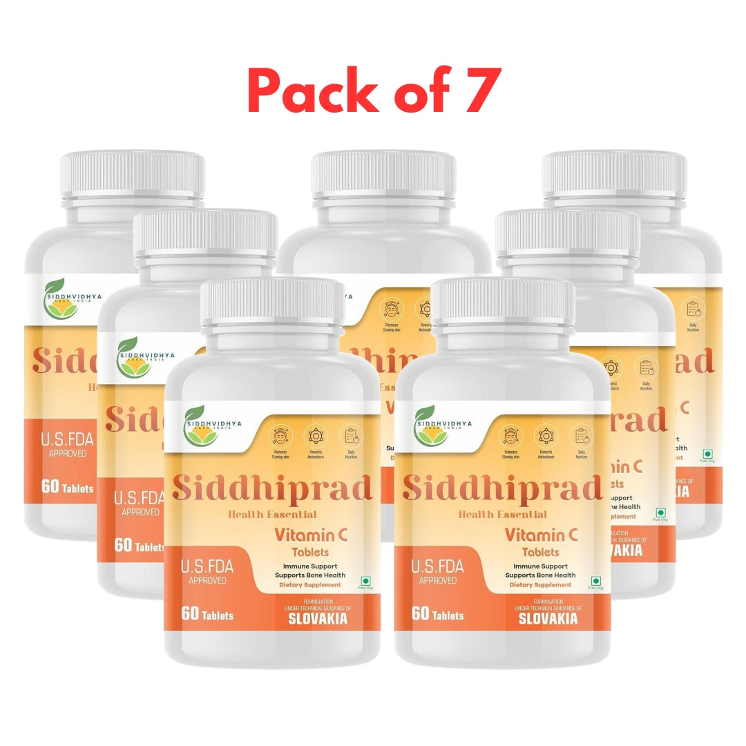 Siddhiprad Vitamin C Tablets for skin | Vitamin C Tablets