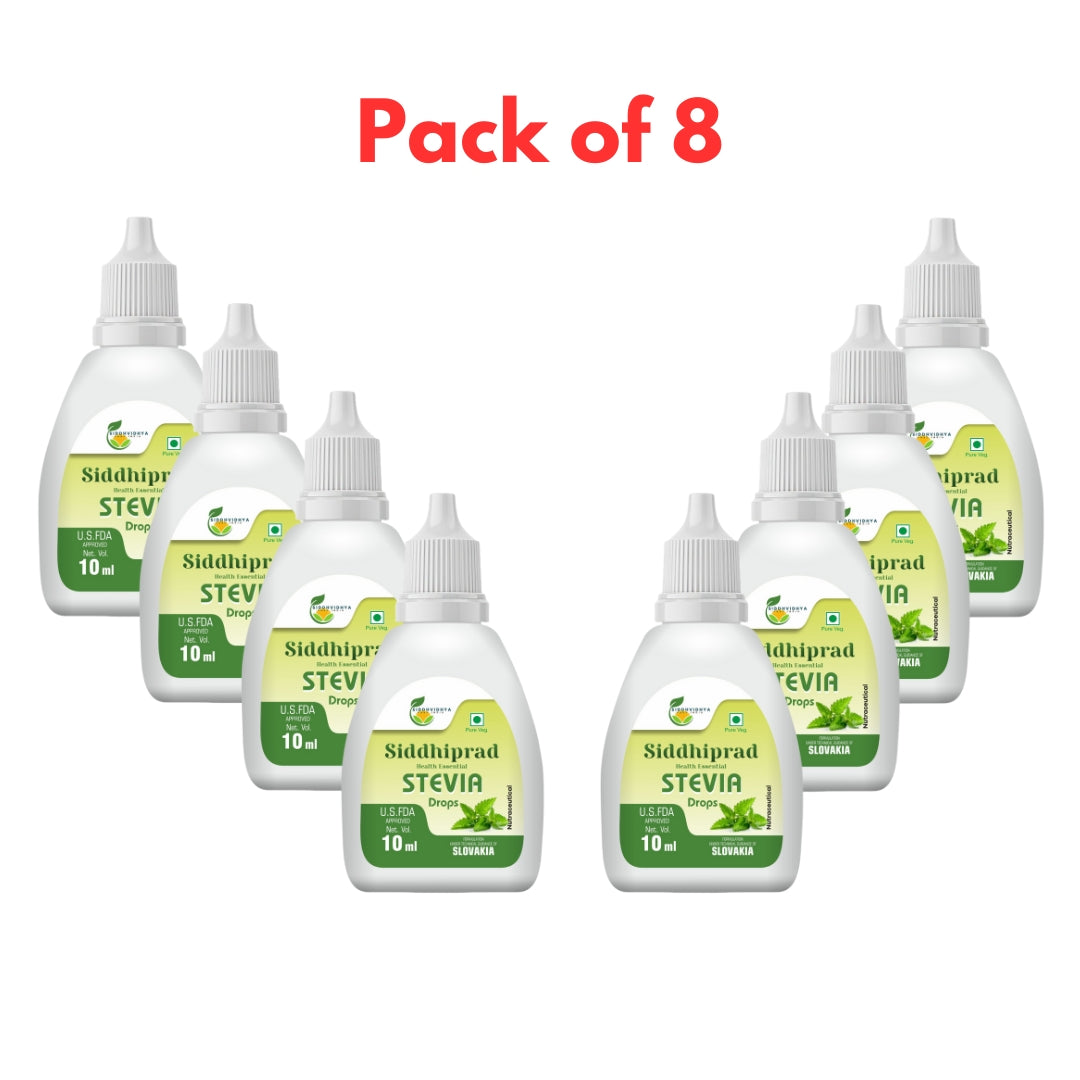 Siddhiprad Stevia Powder Sugar Free 100% Natural Sweetener 10ml
