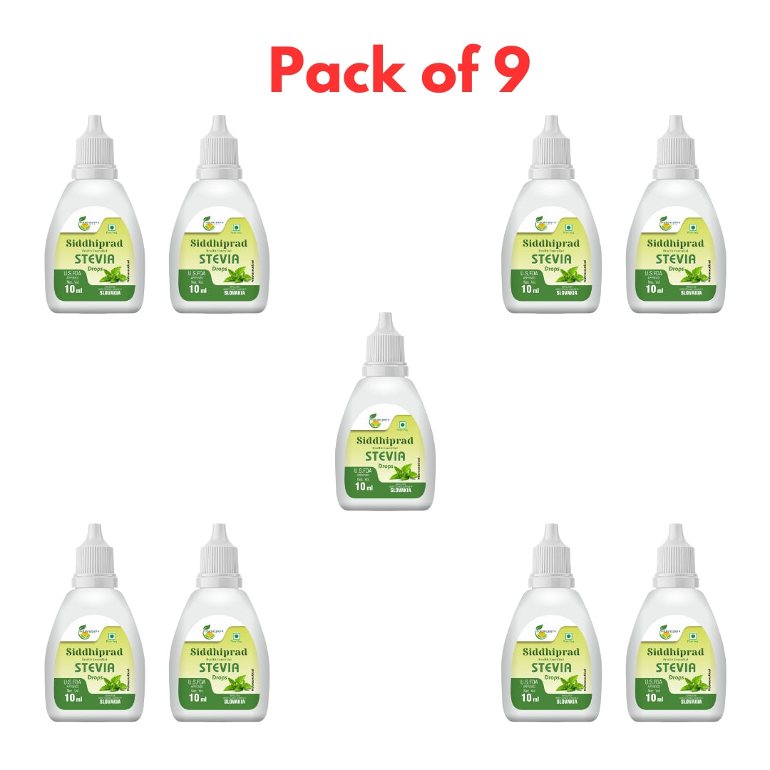 Siddhiprad Stevia Powder Sugar Free 100% Natural Sweetener 10ml