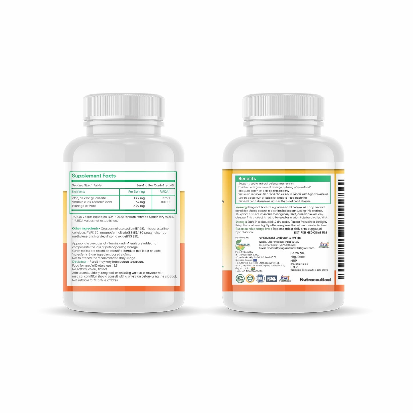 Siddhiprad Vitamin C Tablets for skin | Vitamin C Tablets
